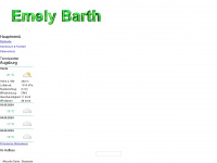 emely-barth.de Webseite Vorschau