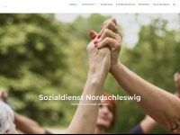sozialdienst.dk Webseite Vorschau