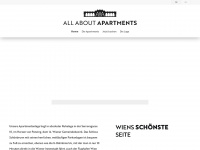 allaboutapartments.at Webseite Vorschau