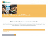 akademie-iag.de Webseite Vorschau