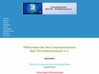 computersenioren-badtoelz-wolfratshausen.de Webseite Vorschau