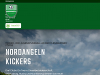 nordangeln-kickers.de Webseite Vorschau