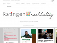 ratingen-nachhaltig.de Webseite Vorschau