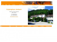 kolpinghaus-jenbach.at Webseite Vorschau