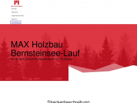 bernsteinsee-lauf.de Webseite Vorschau