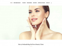 nevabeautyclinic.com Webseite Vorschau