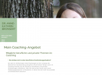 bronsert-coaching.de Webseite Vorschau