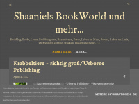 shaanielsbookworld.blogspot.com Webseite Vorschau