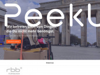 peekup.de Webseite Vorschau