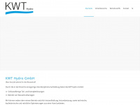 kwt-hydro.de Webseite Vorschau