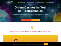 test-casino.com Webseite Vorschau