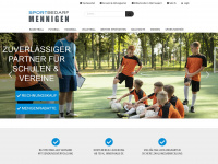 sportbedarf-mennigen.de Webseite Vorschau