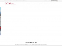 dcna.at Webseite Vorschau