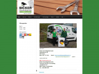 bicker-haushaltgeraete.ch Webseite Vorschau