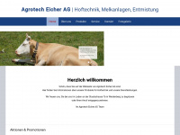 agrotech-eicher.ch Webseite Vorschau