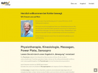 kohlerbewegt.ch Webseite Vorschau