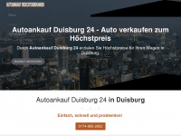 autoankauf-mercatorbrunnen.de Webseite Vorschau
