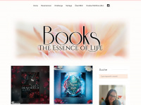 bookstheessenceoflife.com Webseite Vorschau