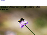 appell-biodiversitaet.ch Webseite Vorschau