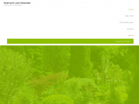 rosmarin-und-oleander.com Webseite Vorschau
