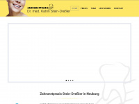 zahnarzt-stein-dressler.de Webseite Vorschau