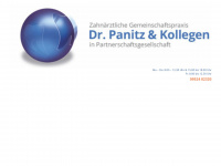 dr-panitz.de Webseite Vorschau