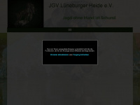 jgv-lueneburger-heide.de Webseite Vorschau