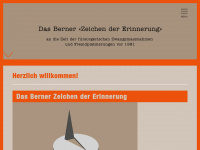 zeichen-der-erinnerung-bern.ch Webseite Vorschau
