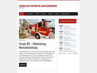 ffw-grossenheidorn.de Webseite Vorschau