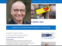 markushaas.ch Webseite Vorschau