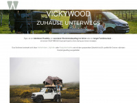 vickywood.com Webseite Vorschau