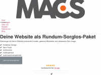 macs-webdesign.de Webseite Vorschau