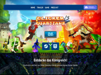 clicker-guardians.de Webseite Vorschau