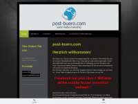 post-buero.com Webseite Vorschau