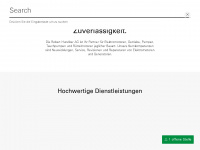 roberthunziker.ch Webseite Vorschau