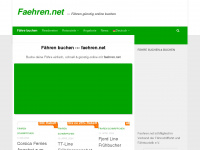 faehren.net Webseite Vorschau
