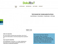 dokutex.de Webseite Vorschau