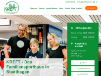 familiensporthaus.de Webseite Vorschau