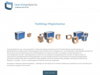 learning-objects.ch Webseite Vorschau