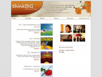 thinkbig-musik.at Webseite Vorschau