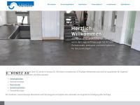 roncz.ch Webseite Vorschau