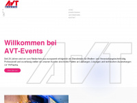 avt-events.com Webseite Vorschau