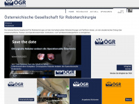 roboterchirurgie.at Webseite Vorschau