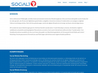 social1.ch Webseite Vorschau
