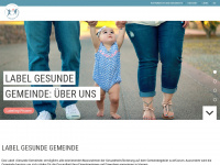 labelgesundegemeinde.ch Webseite Vorschau
