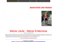 marathonsammlerberndneumann.com Webseite Vorschau