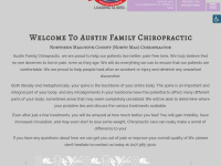 austinfamilychiropractor.com Webseite Vorschau