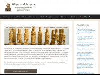 chess-science.com Webseite Vorschau