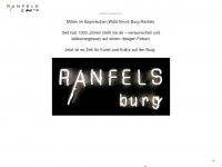 burg-ranfels.de Webseite Vorschau