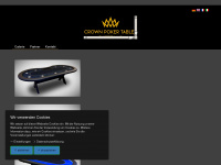 crownpokertables.ch Webseite Vorschau